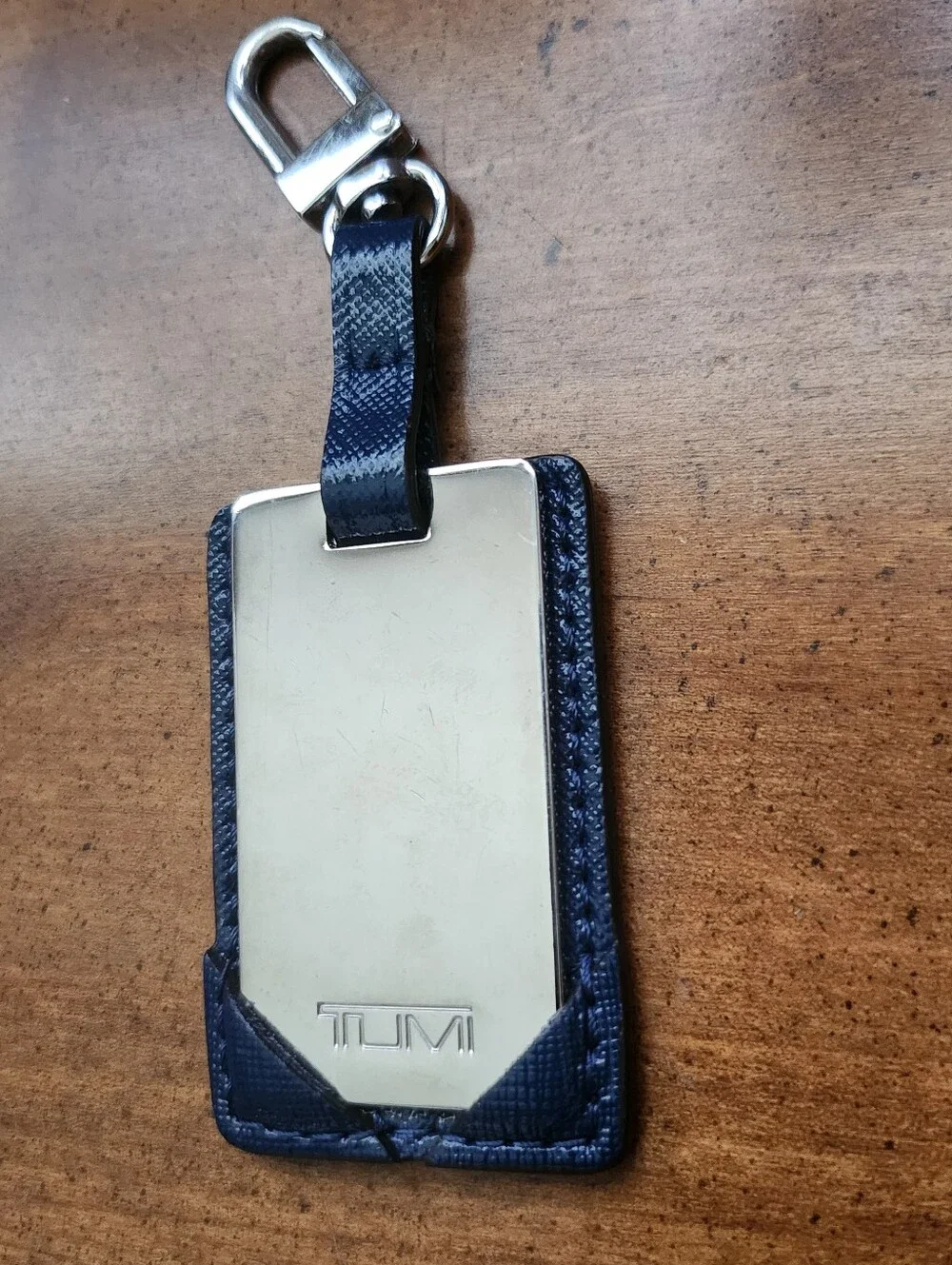 Tumi Luggage Hang Tag Navy Blue